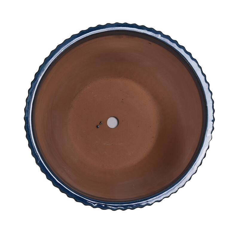 Handmade Terra Cotta Ceramic Planter Breathable Clay Drainage Holes