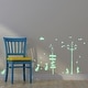 preview thumbnail 1 of 4, Walplus Peel and Stick Wall Stickers Glow In The Dark Cat Room Decor
