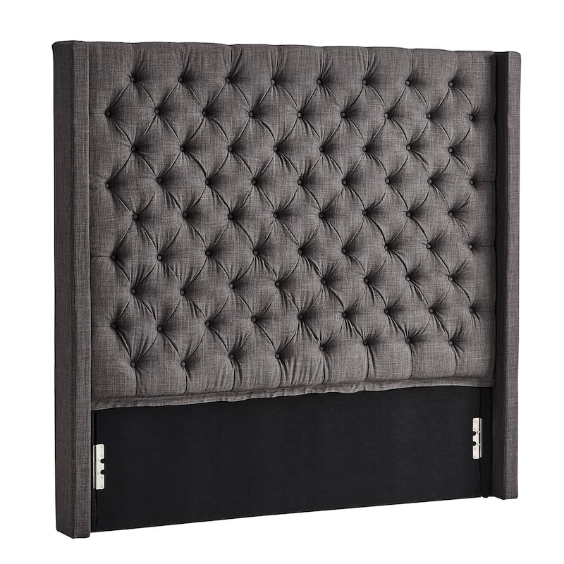 Naples Button-tufted Wingback Headboard only by iNSPIRE Q Artisan