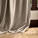 preview thumbnail 8 of 14, Martha Stewart Lucca Velvet Blackout Back Tab Curtains - Panel Pair or Valance