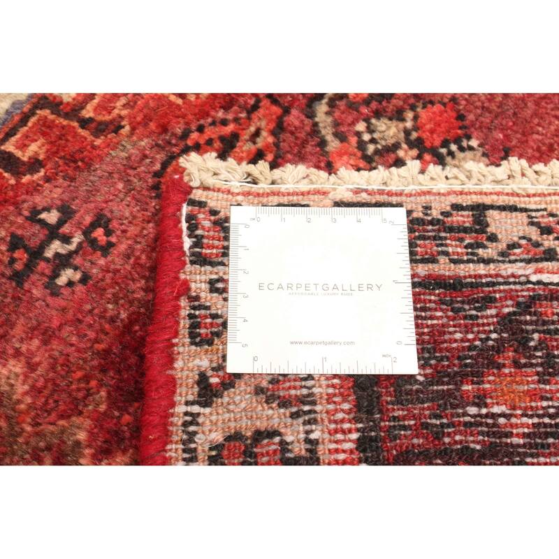 ECARPETGALLERY Hand-knotted Andelz Red Wool Rug - 3'10 x 6'4