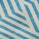 preview thumbnail 6 of 5, Premium Washable Super Soft Contemporary Geo Mayfield Rug