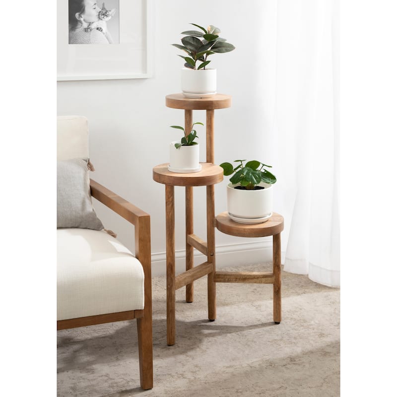 Kate and Laurel Fitley Wooden Plant Stand - 16x16x35