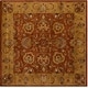 preview thumbnail 24 of 51, SAFAVIEH Handmade Heritage Traditional Rust/ Beige Wool Rug 6' Square - Red/Natural - Square