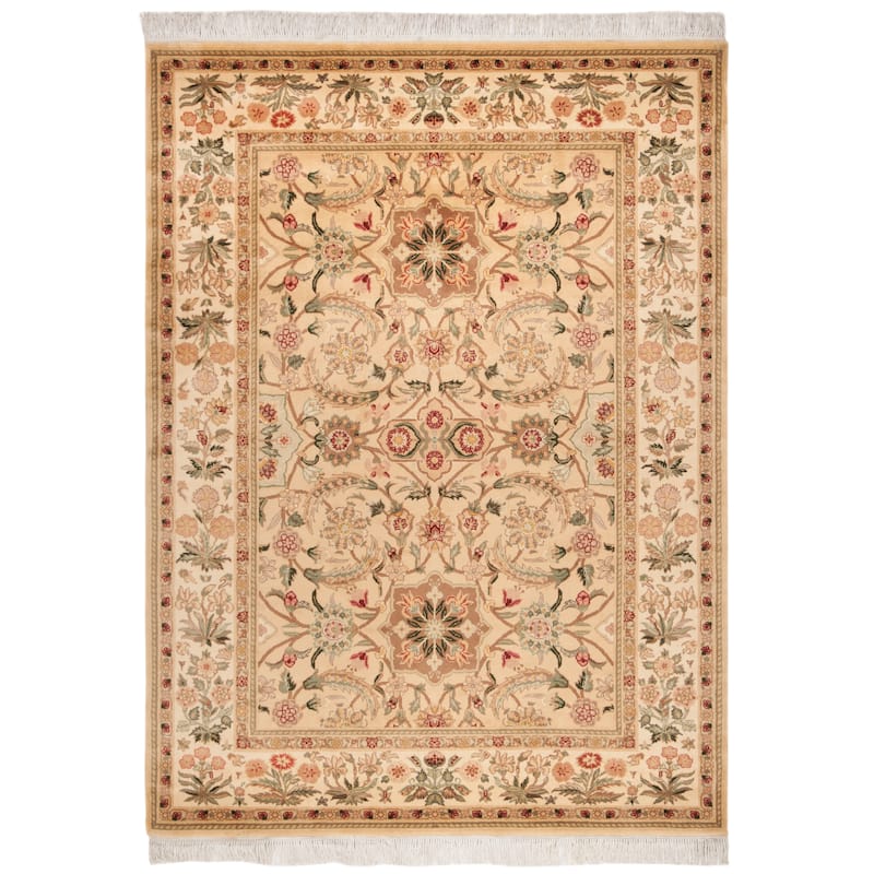 SAFAVIEH Couture Hand-knotted Versailles Nantkea Traditional Oriental Silk Rug