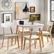 Simple Living Modern Dining Table - White - On Sale - Bed Bath & Beyond ...