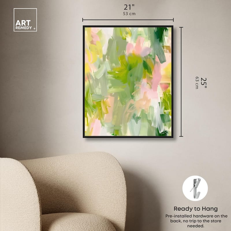 Quantum Hues I Canvas by Art Remedy