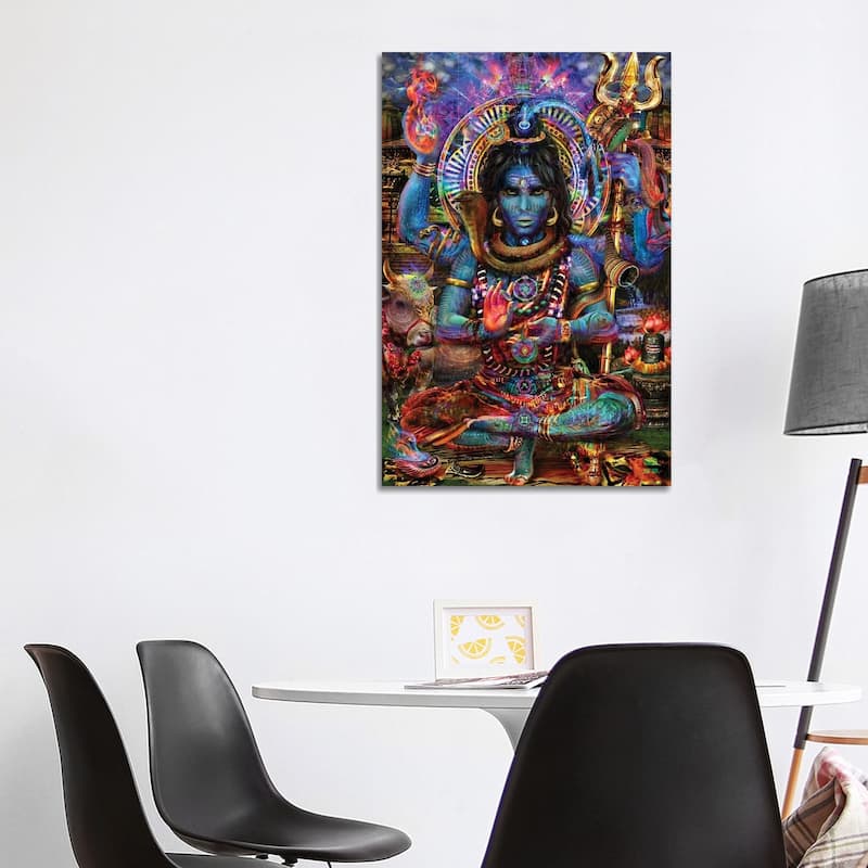 iCanvas "Shiva" by Jumbie Canvas Print - 40x26x1.5