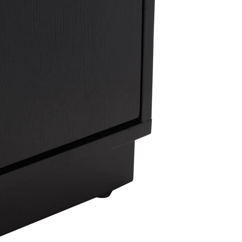 SAFAVIEH Couture Amadea 4 Door Media Stand - 58 In W x 17 In D x 24 In H - 58Wx24Dx17H