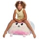 preview thumbnail 45 of 71, Animal Bean Bag Chair for Kids, Soft Cozy Animal Chair for Bedrooms