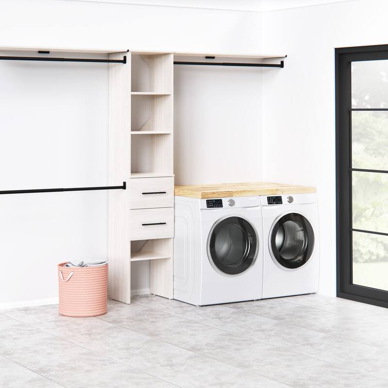 ClosetMaid SuiteSymphony Modern 2-Drawer 16-Inch Tower Closet Organizer