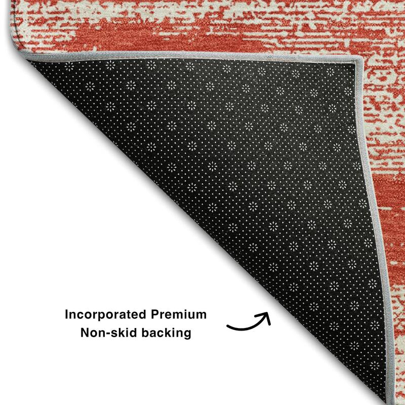 Premium Washable Super Soft Ombre Pixels Mayfield Rug