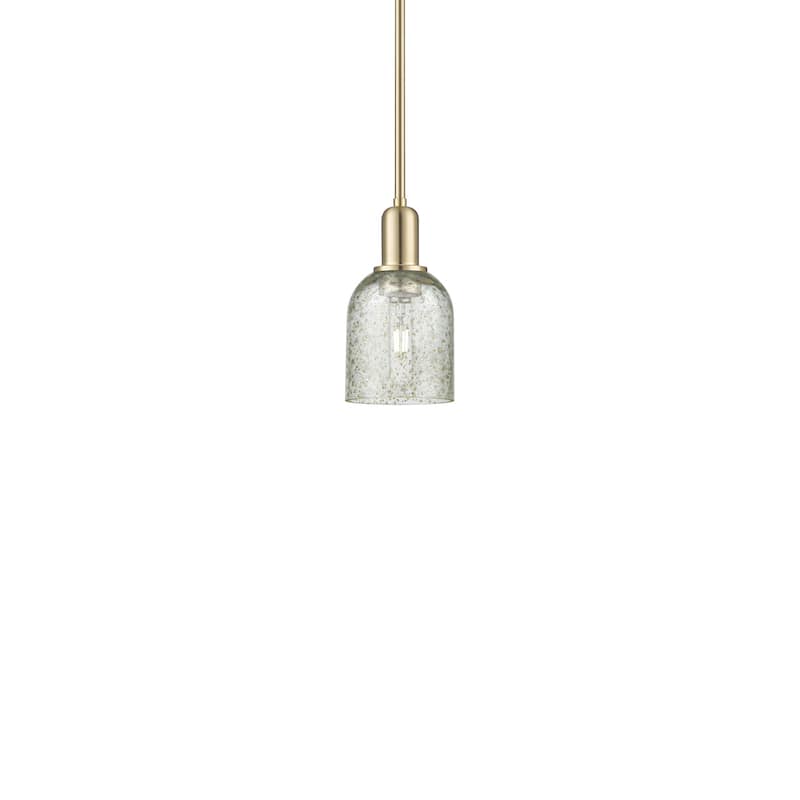 Innovations Lighting 716-1S-10-5 Caledonia Pendant Caledonia 5" Wide - Champagne Bronze / Mica