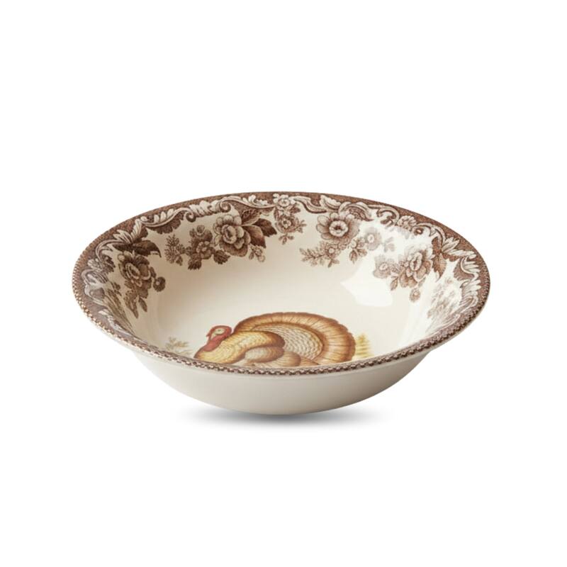 Spode Woodland Ascot Cereal Bowl - Turkey