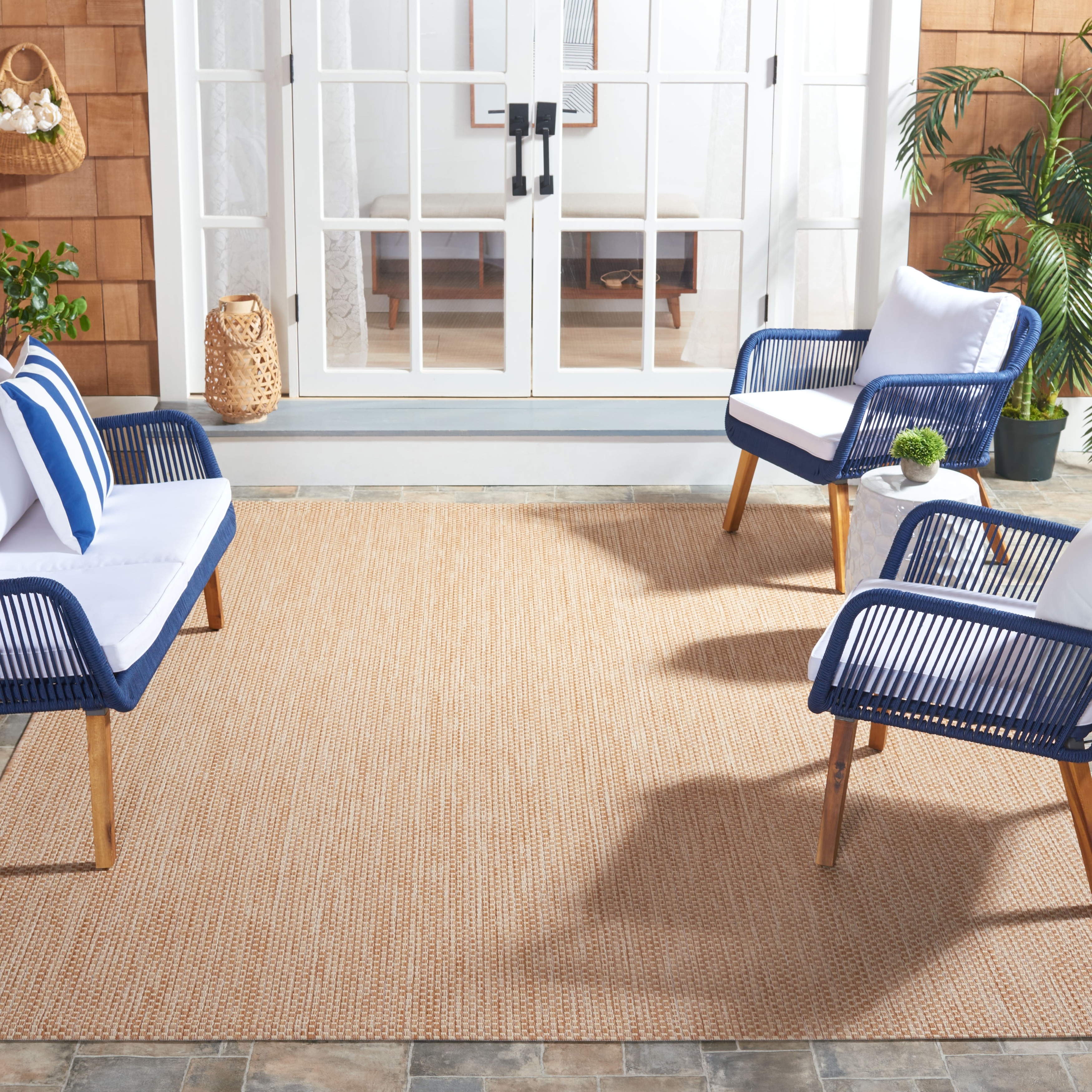 SAFAVIEH Courtyard Noretta Indoor/ Outdoor Waterproof Patio Backyard Rug -  Bed Bath & Beyond - 27793206