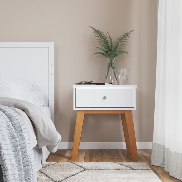 slide 2 of 30, Soho Nightstand White/Natural