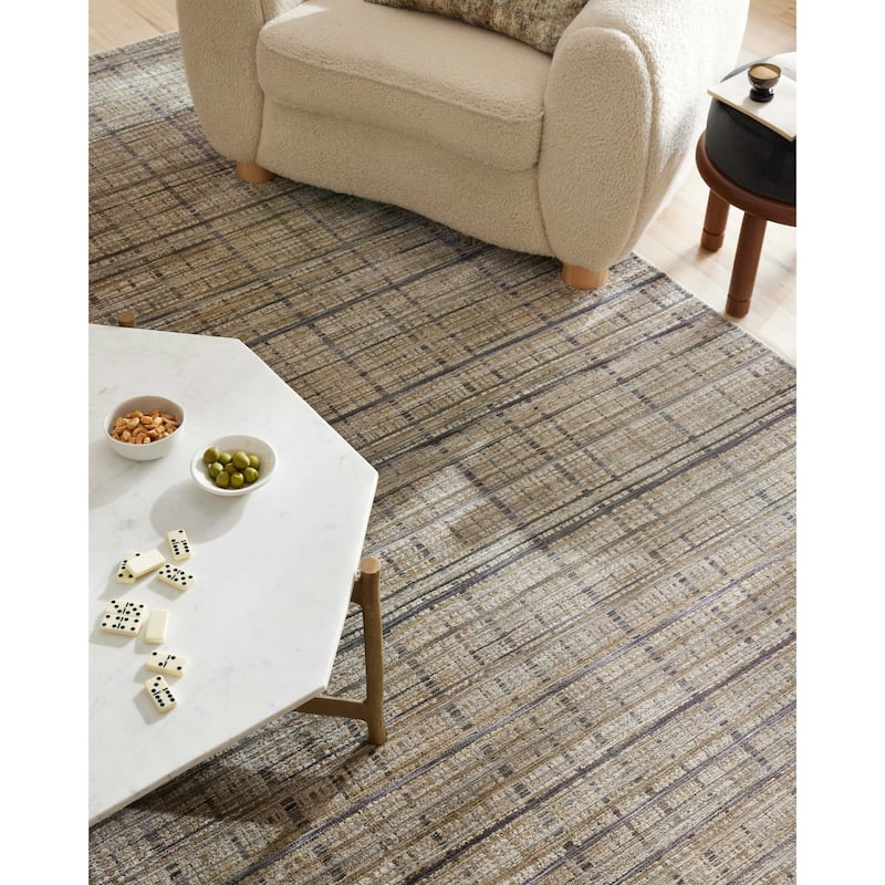 Alexander Home Manhattan Modern Checkered Area Rug