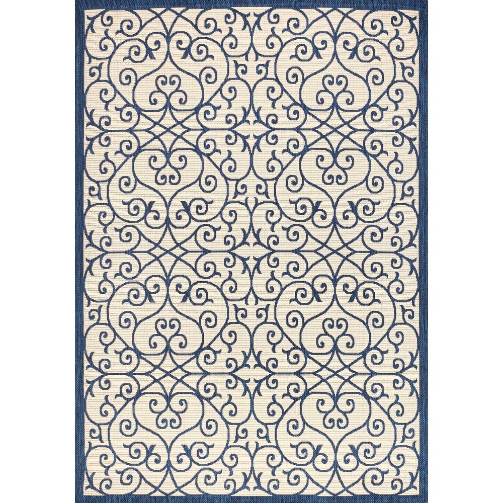 JONATHAN Y Ourika Textured Weave Indoor/Outdoor Area Rug