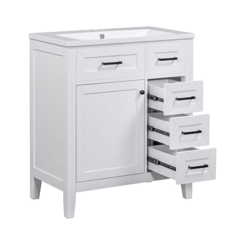 30" Bathroom Vanity with Sink Combo