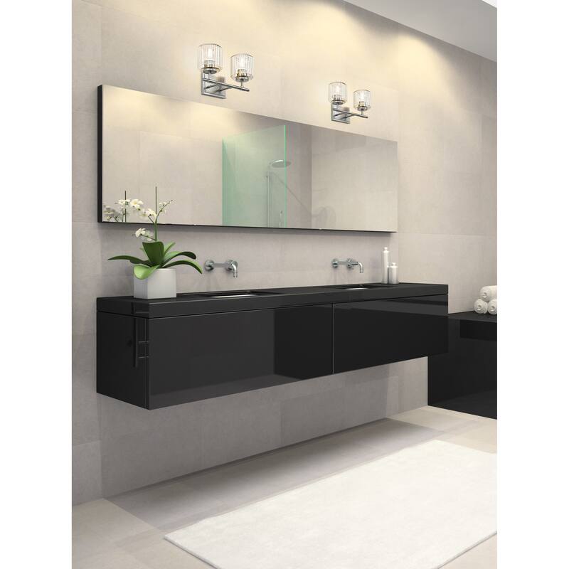 Z-Lite Landon 2 Light Vanity - Brushed Nickel