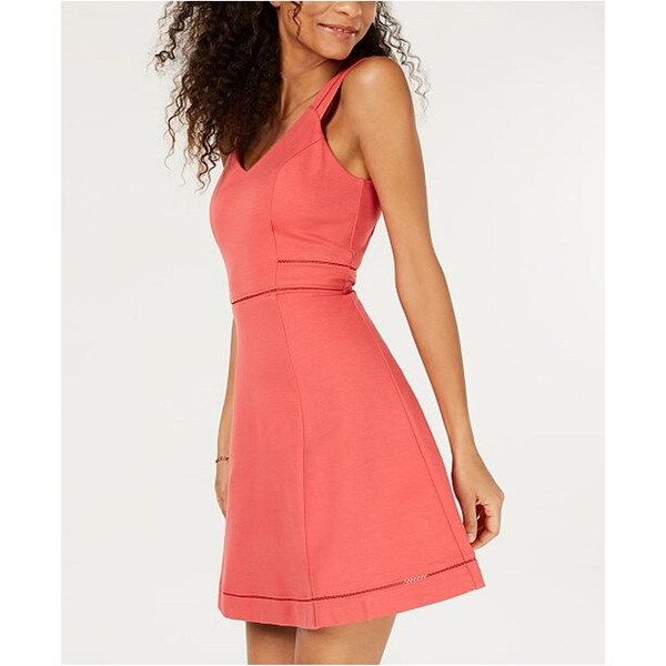 Bar iii fit and flare dress clearance