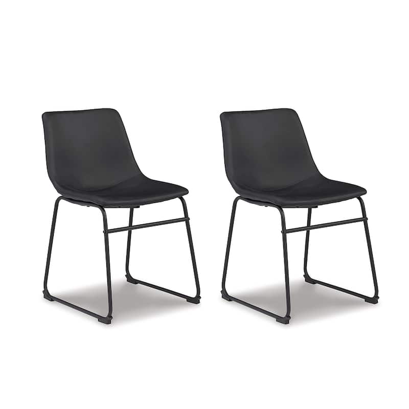 Signature Design by Ashley Centiar Grey Dining Chairs (Set of 2)