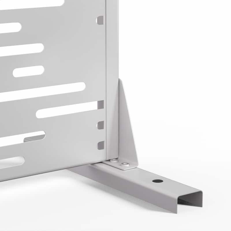 Outdoor Privacy Screen Metal Privacy Screen Panel Free Standing - 72*47