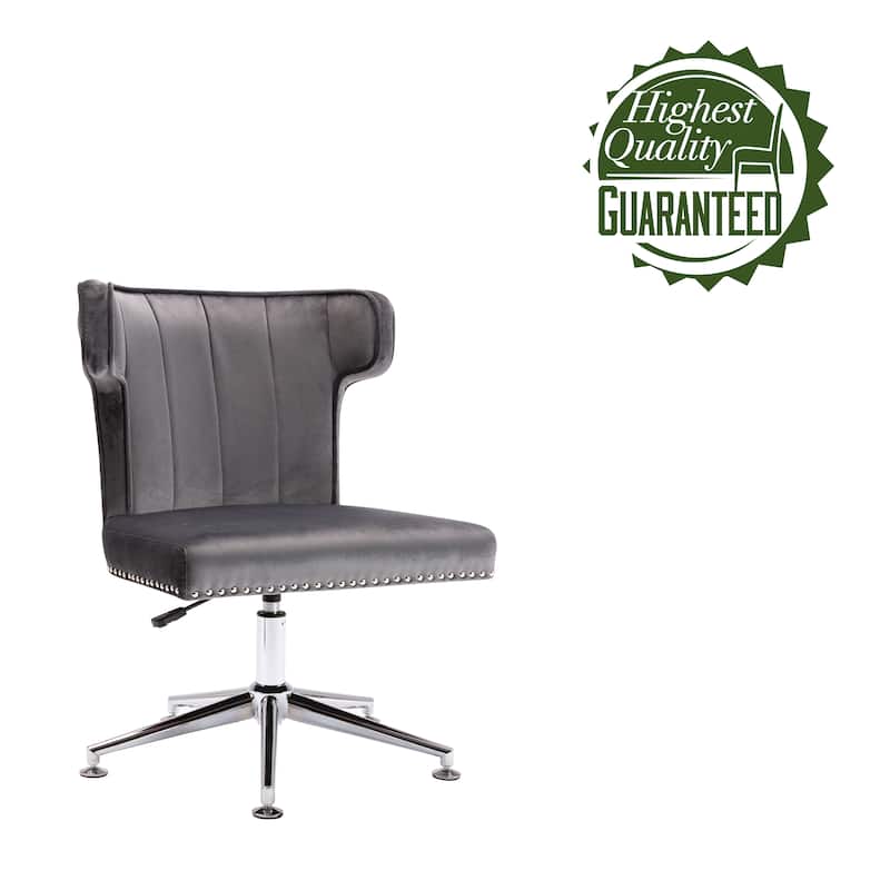 Porthos Home Cole Ergonomic Office Chair, Casters and Footers Both Included