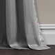 preview thumbnail 14 of 52, Silver Orchid Page Two-tone Faux Silk Single Curtain Panel