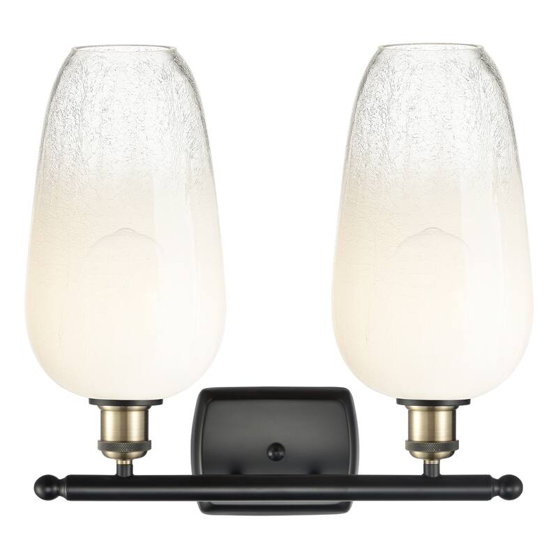 Innovations Lighting Endless Possibilities Ballston - Brookhaven Flute - 2 Light 17" Bath Vanity Light