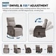 preview thumbnail 66 of 82, Pocassy Reclining Patio Chair with Adjustable Backrest