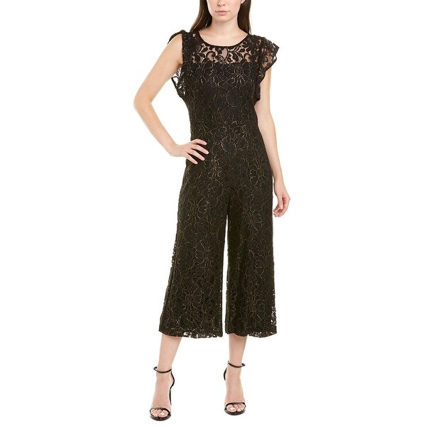 donna ricco lace jumpsuit