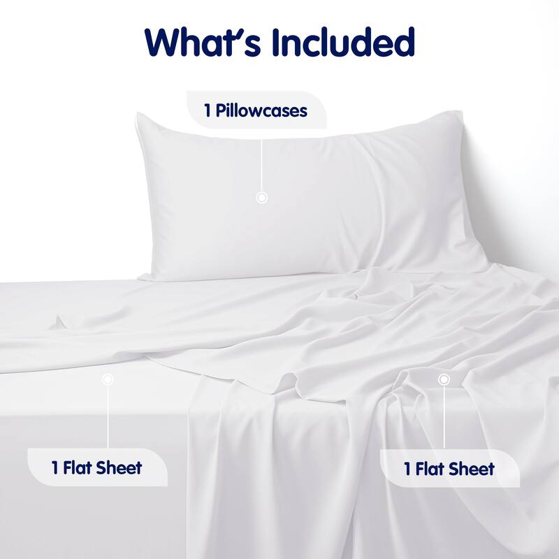 Subrtex Microfiber Ultra-Soft Deep Pocket Solid Sheet Set