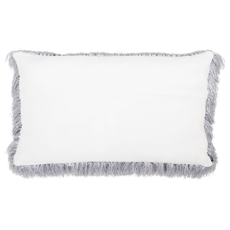 SAFAVIEH Retro Chic Indoor/ Outdoor Shag Decorative Pillow