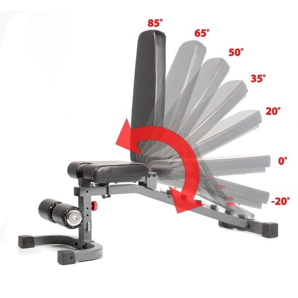 Xmark commercial flat top incline decline weight bench