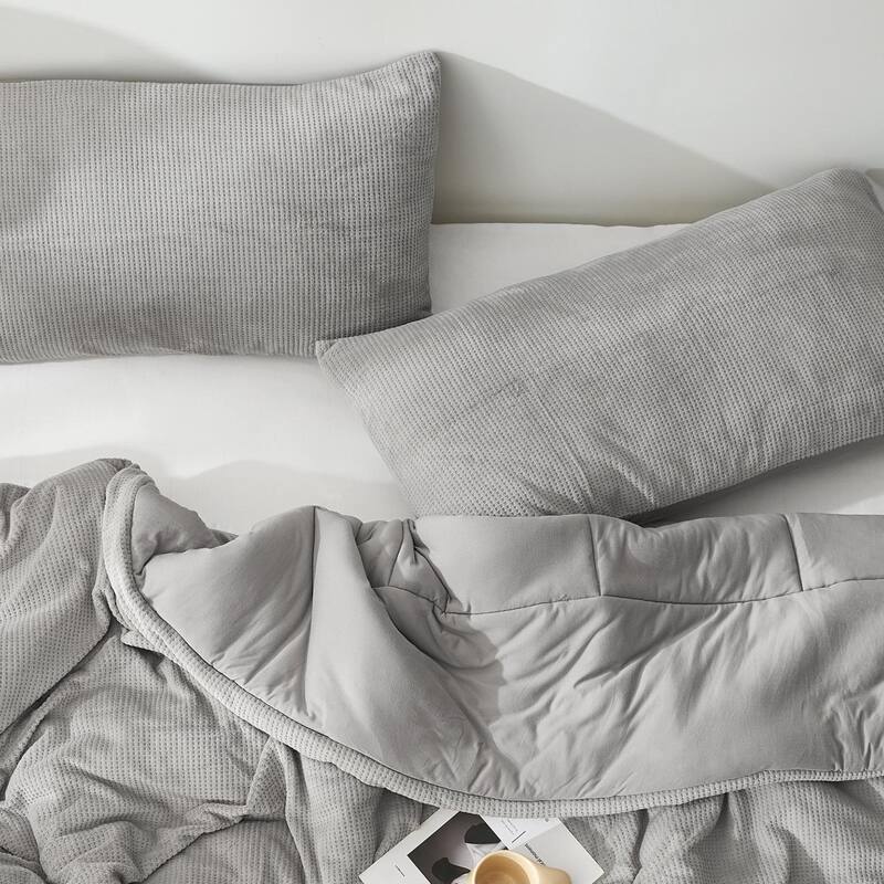 Coma-holic® - Coma Inducer® (with Butter) Pillow Sham (2 Pack) - Driftwood Gray - King