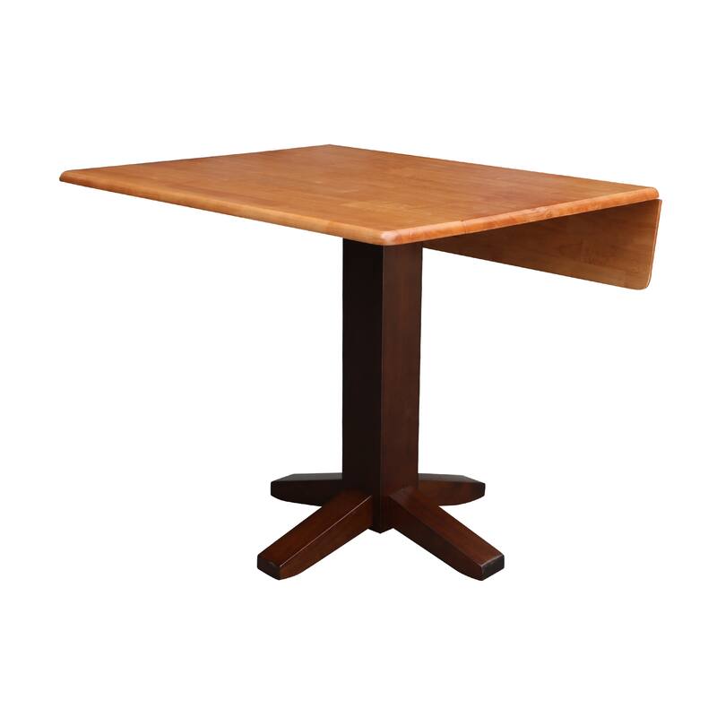 Square Dual Drop Leaf Dining Table