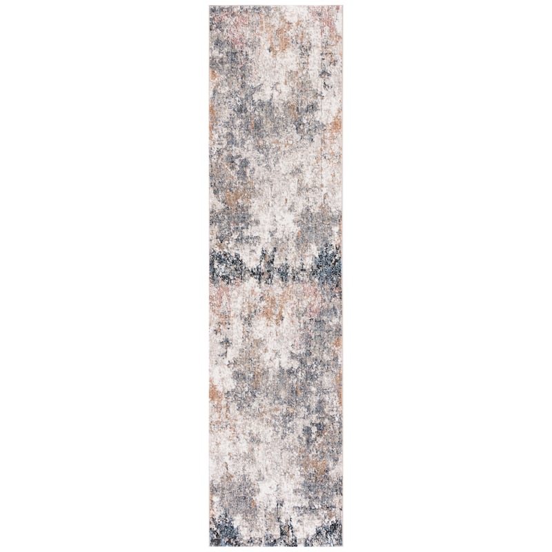 SAFAVIEH Jasmine Caryn Vintage Rug - 2'2" x 9' Runner - Grey/Taupe