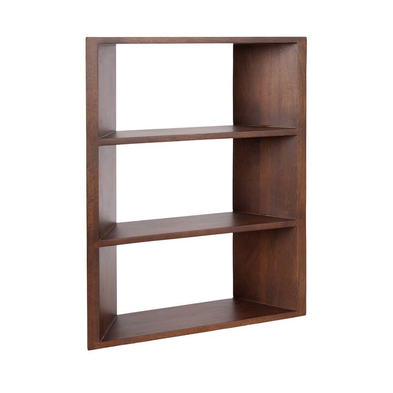 Kate and Laurel Akita Tiered Wall Shelf