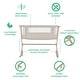 preview thumbnail 10 of 10, Evolur Stellar Bassinet and Bedside Sleeper