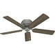 preview thumbnail 6 of 15, Hunter 52" Shady Grove Ceiling Fan with LED Light Kit/ Pull Chain, Standard or Flush Mount - Casual, Transitional