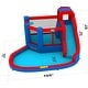 preview thumbnail 10 of 11, Sunny & Fun Big Time Bounce-A-Round Inflatable Water Slide Park