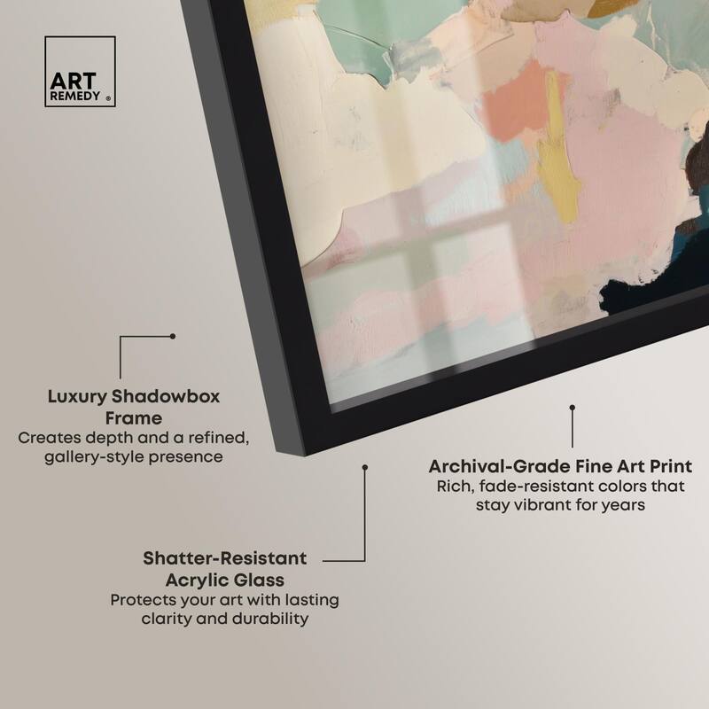 Brushed Beauty II Shadowbox by Art Remedy
