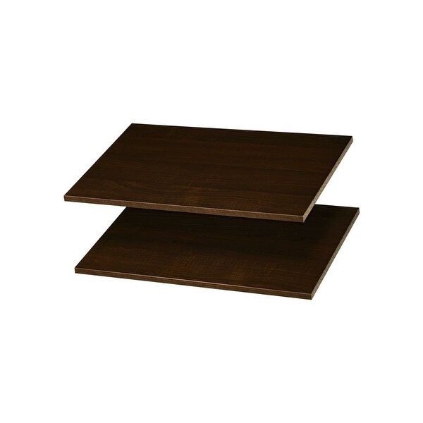 Easy Track RS1423 24" Shelves for Easy Track Closet System - 2 Pack
