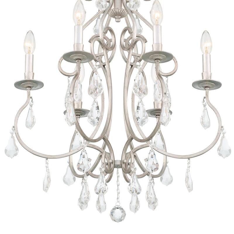 Crystorama Lighting Group Ashton 6 Light 21-1/2" Wide Chandelier with