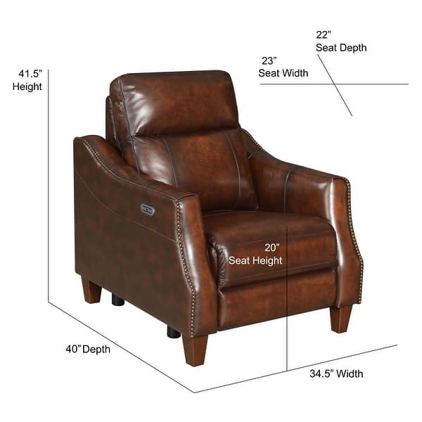Copper Grove Arlo Top Grain Leather Reclining 3Piece Set Bed Bath