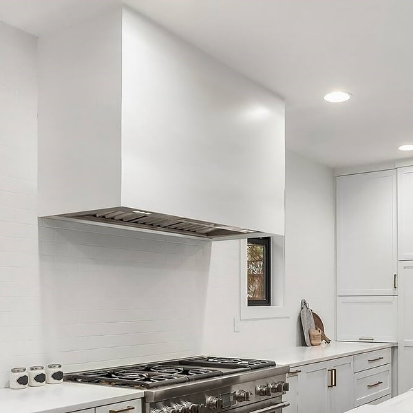 36 inch Range Hood Wall Mount 600 CFM Vent Hood with Baffle Filter LED Light Bed Bath Beyond 39081523