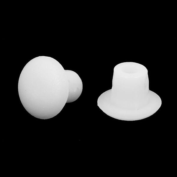Shop 5mm 0 2 Inch Dia Plastic Round Head Flush Type Hole Plug Cap