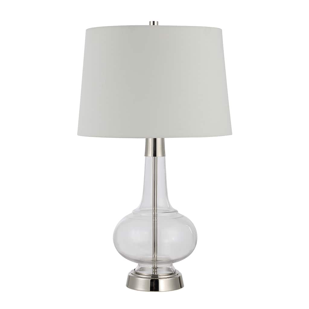 Everren Lya 27.5" Height Table Lamps, Clear