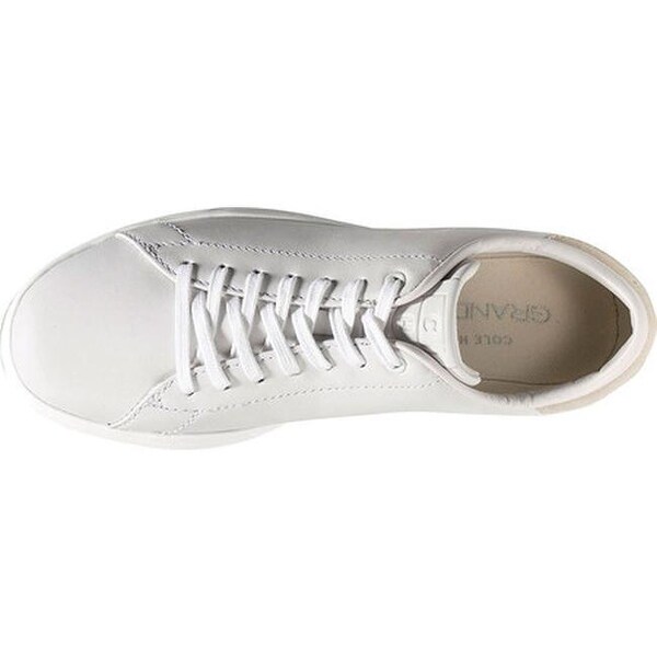 cole haan white leather shoes